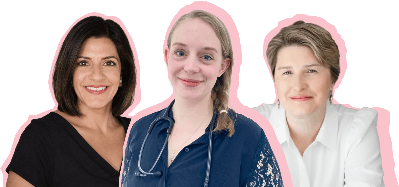 Three of The Lowdown's specialist clinicians